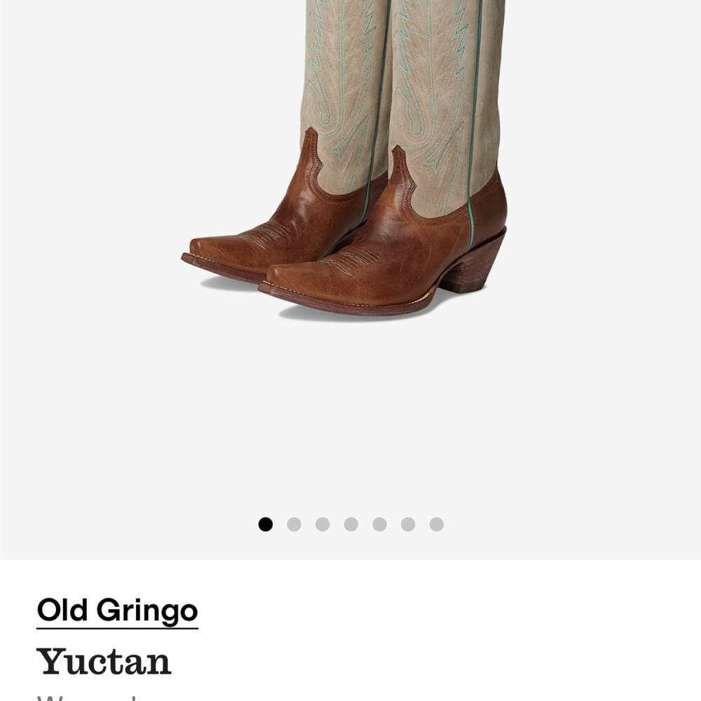 Old Gringo Yucatan Leather Boots 9